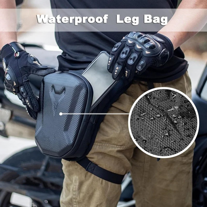 Motorcycle Gear Companies - Wodoodporna torba na nogę motocyklowa, torba
