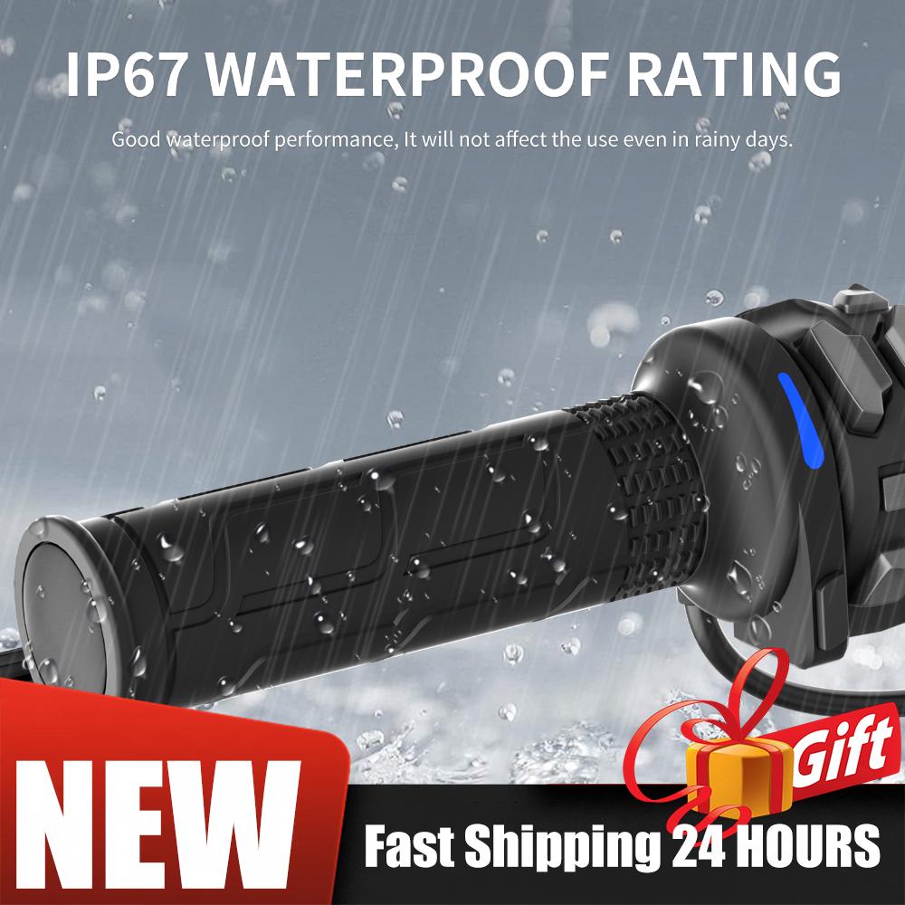 Podgrzewane manetki motocyklow – Handlebar Grip Heated recenzja i cena
