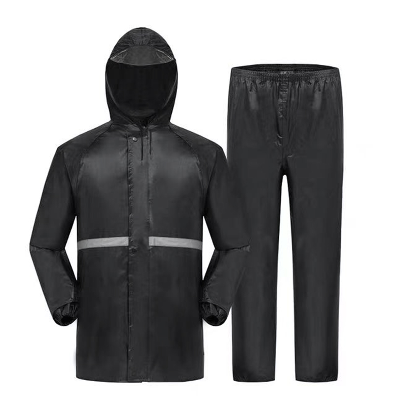 2szt Płaszcz z kapturem i spod – Motorcycle Gear Mens recenzja i cena