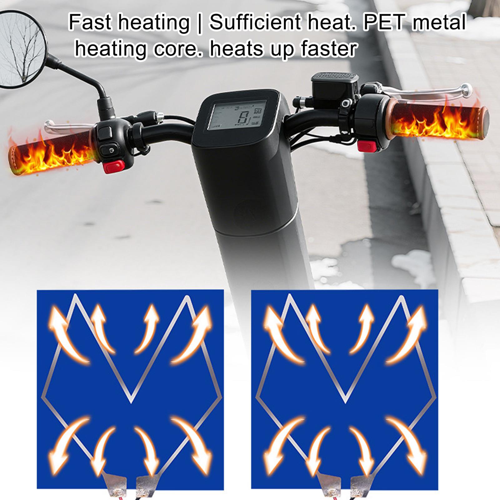 Ogrzewane manetki motocyklowe  – Handlebar Grip Heated recenzja i cena