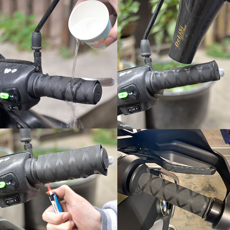 1 para motocyklowych uchwytów  – Handlebar Grip Heated recenzja i cena