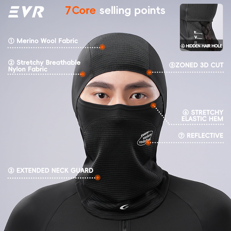 Zimowa wełniana maska na twarz – Motorcycle Gear For Woman recenzja i cena